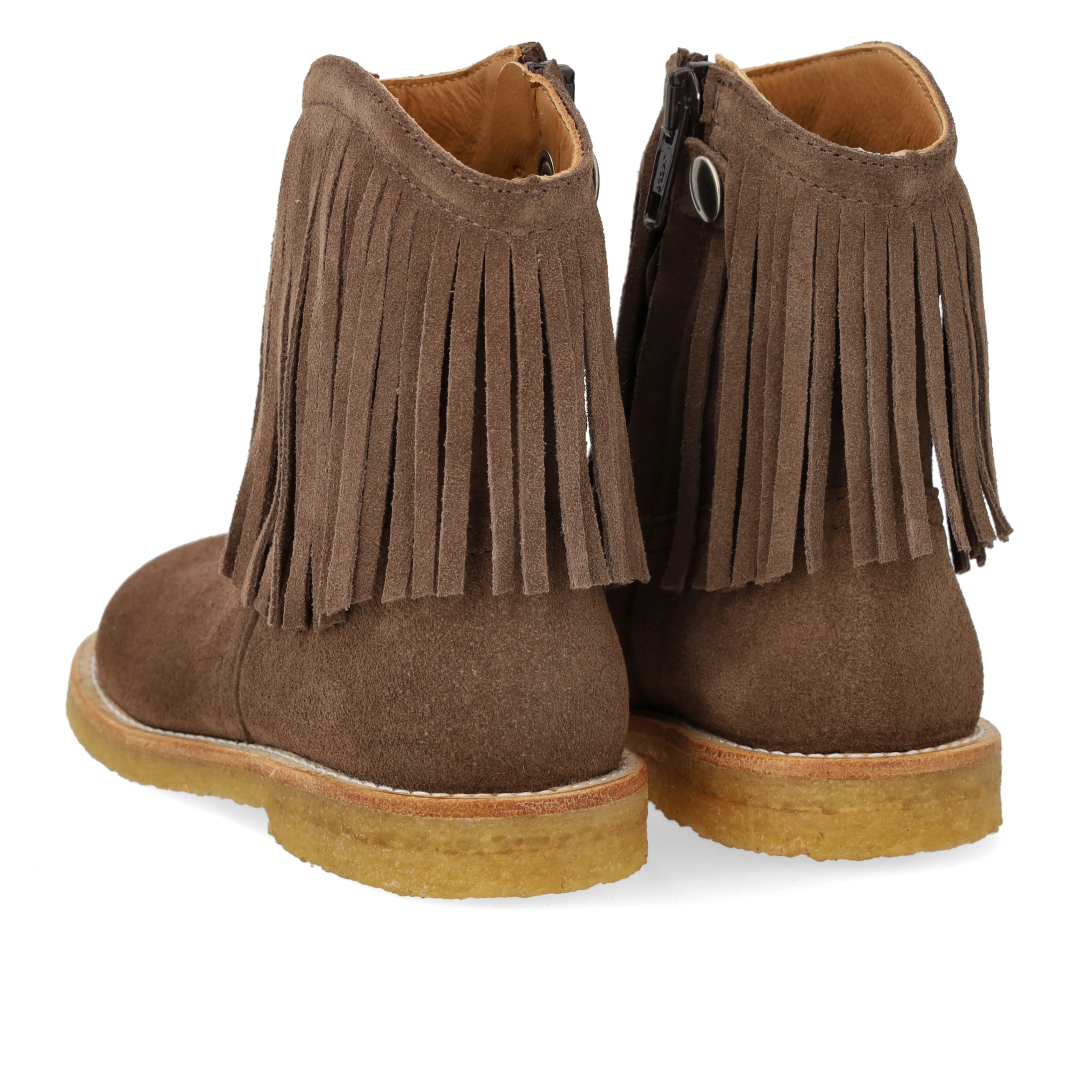 Cowboystiefel mit Fransen und Stickerei