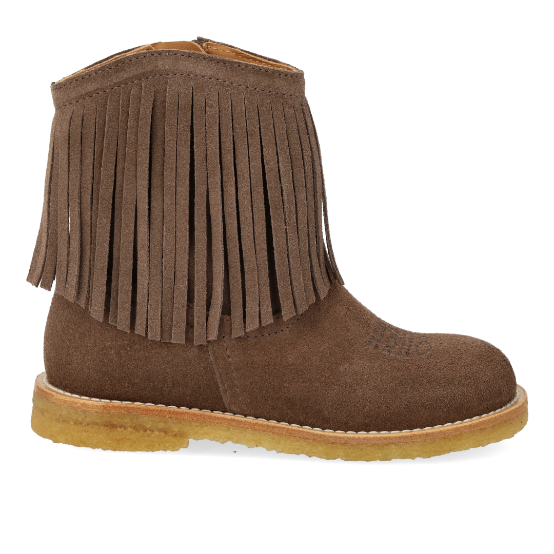 Cowboystiefel mit Fransen und Stickerei