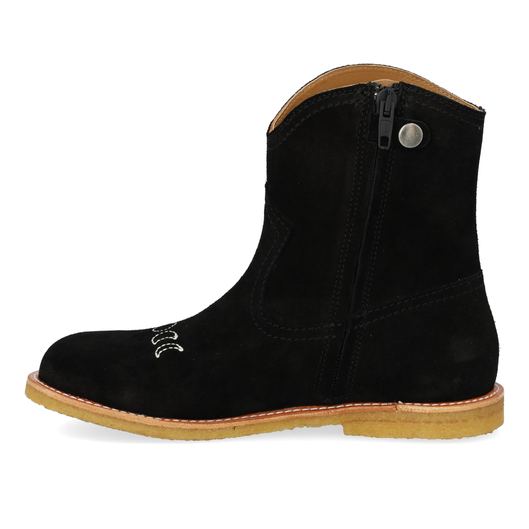 Cowboystiefel mit Sonnen- und Mondstickerei