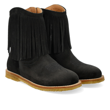 Cowboystiefel mit Fransen und Stickerei