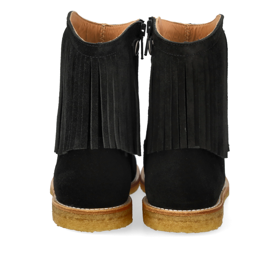 Cowboystiefel mit Fransen und Stickerei