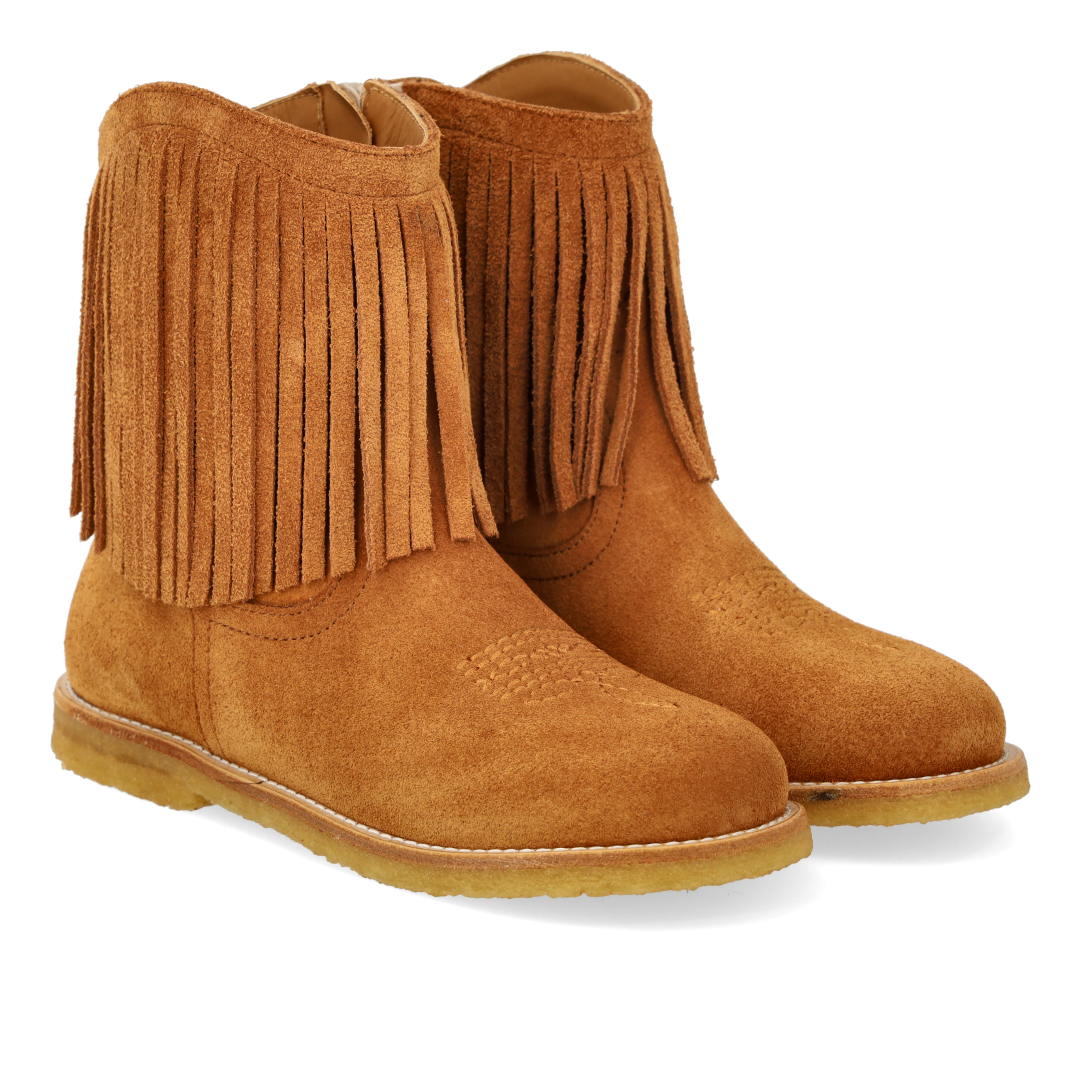 Cowboystiefel mit Fransen und Stickerei