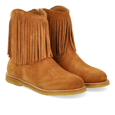 Cowboystiefel mit Fransen und Stickerei