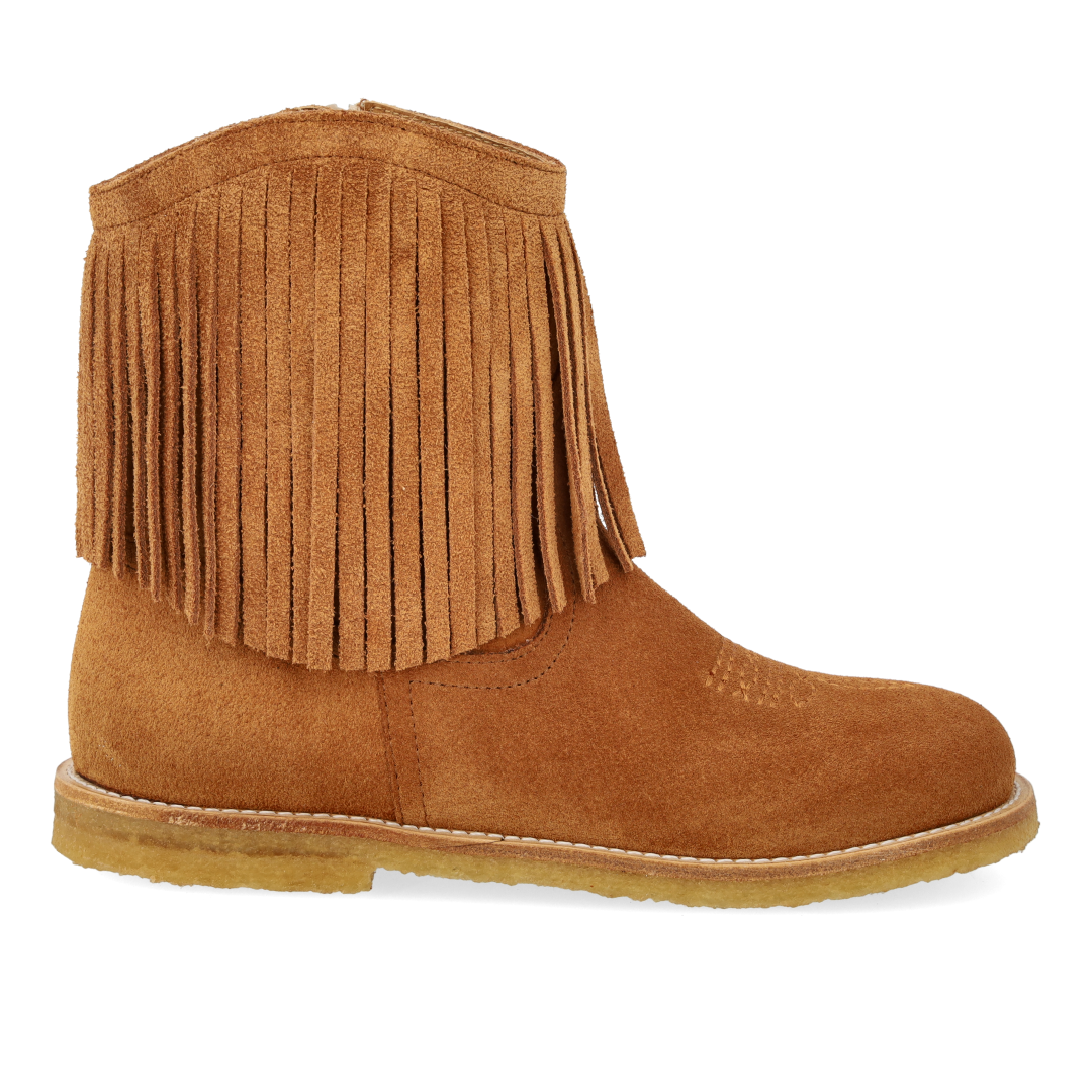 Cowboystiefel mit Fransen und Stickerei