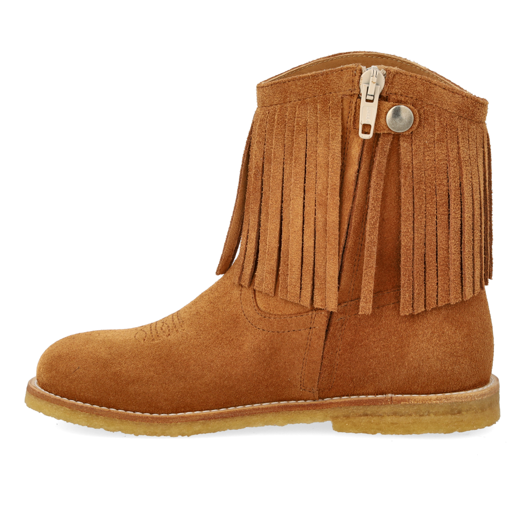 Cowboystiefel mit Fransen und Stickerei