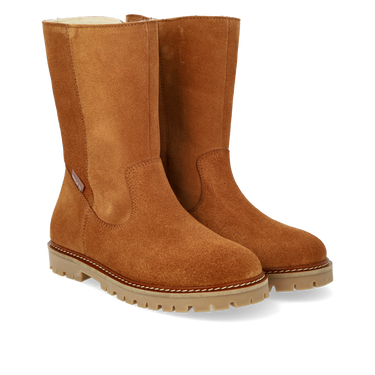 Klassischer halbhober TEX-Stiefel aus Wildleder