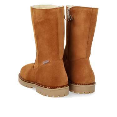 Klassischer halbhober TEX-Stiefel aus Wildleder