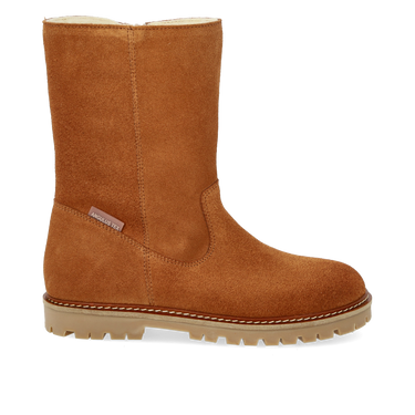 Klassischer halbhober TEX-Stiefel aus Wildleder