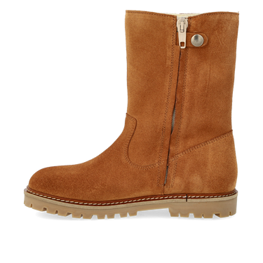 Klassischer halbhober TEX-Stiefel aus Wildleder