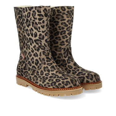 Klassischer halbhober TEX-Stiefel aus Wildleder