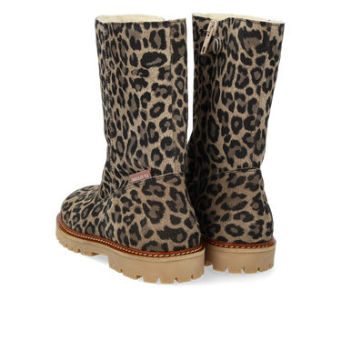 Klassischer halbhober TEX-Stiefel aus Wildleder