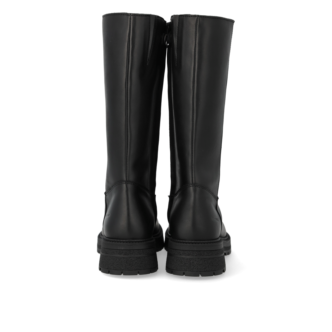 Langschaftstiefel mit klobiger Profilsohle