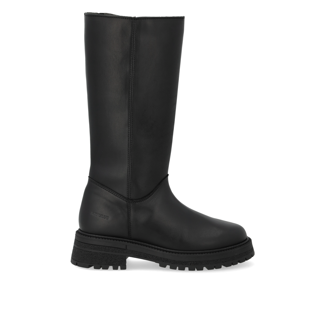 Langschaftstiefel mit klobiger Profilsohle