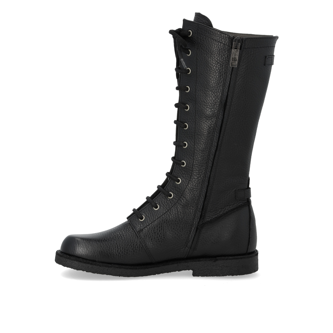 Schnürstiefel mit hohem Schaft