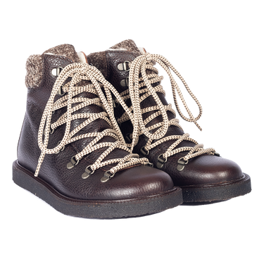 Winterschnürstiefel mit weichem Wollfutter