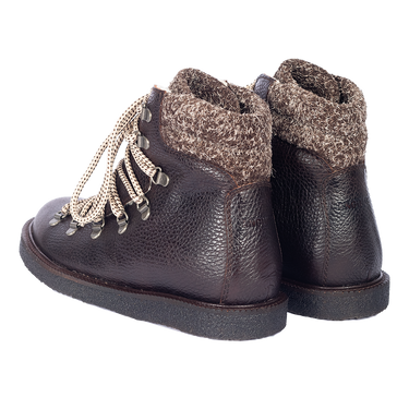Winterschnürstiefel mit weichem Wollfutter