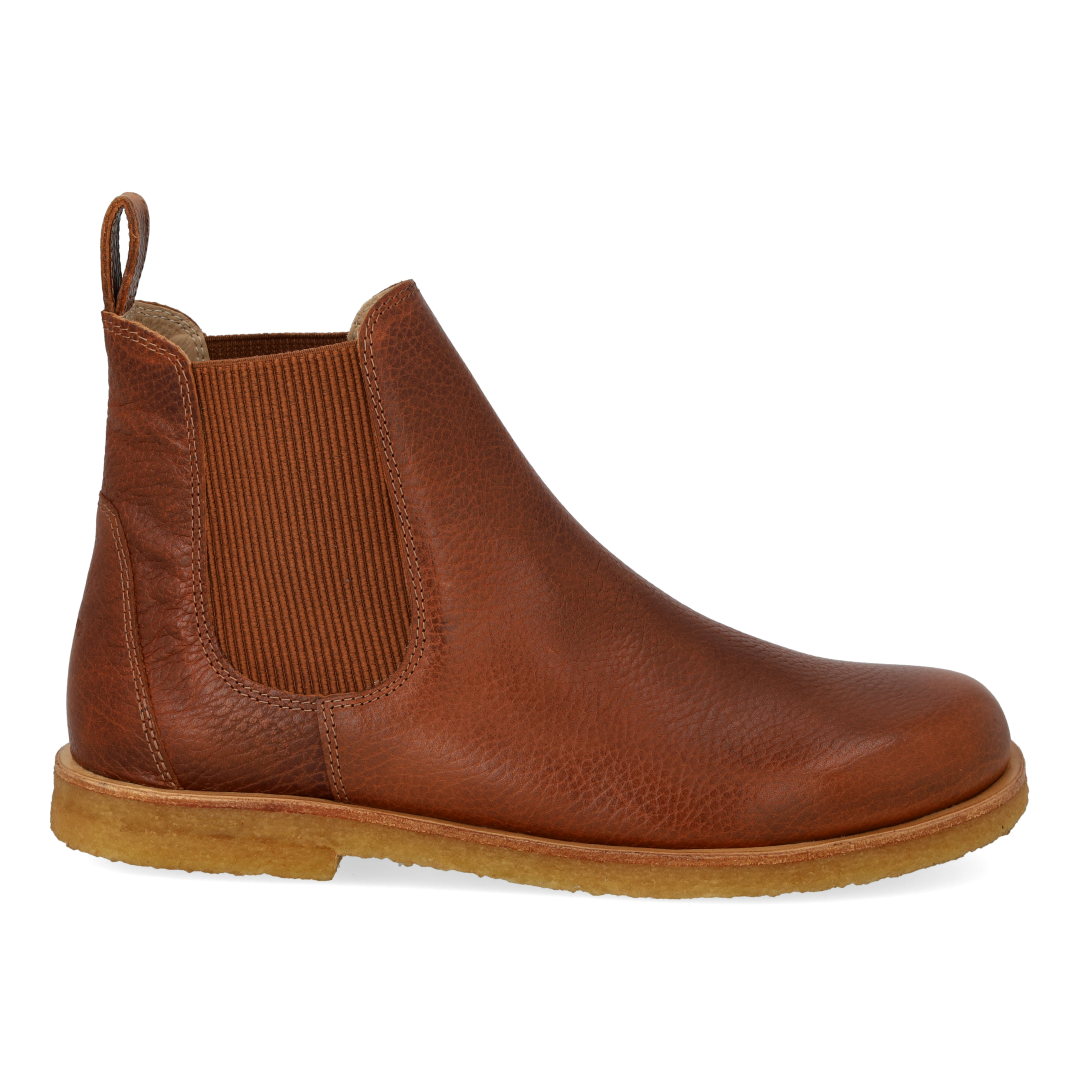Chelsea-Stiefel mit Elastikeinsatz und weiter Passform