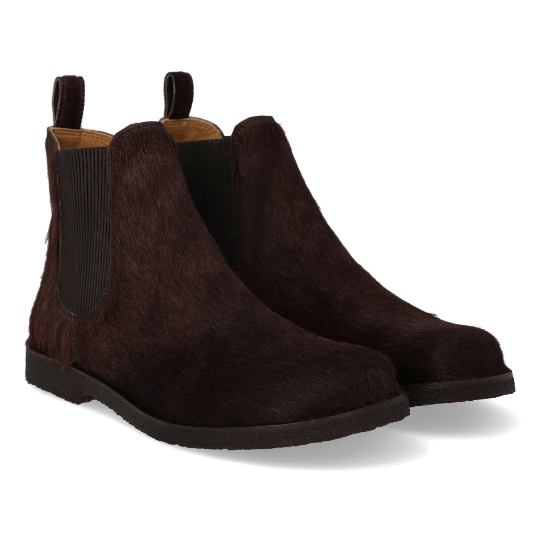 Chelsea-Stiefel mit Elastikeinsatz und Weite Passform