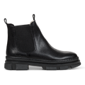 Chelsea-Stiefel mit Gummizug und Wollfutter