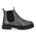 Chelsea-Stiefel mit Elastikeinsatz und Wollfutter