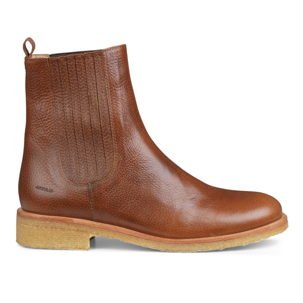 ANGULUS 7246 112 Chelsea Boot mit Gummibandeinsatzen BROWN