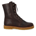 Schnürstiefel mit Wollfutter