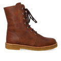 Schnürstiefel mit Wollfutter