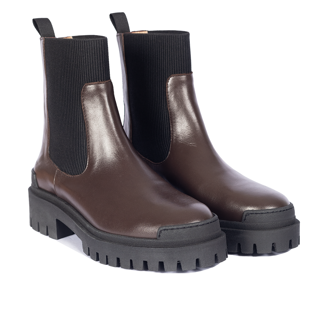 Chelsea-Boot mit Elastikeinsatz