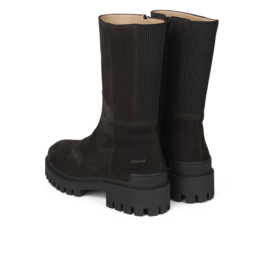 Mittelhoher Chelsea-Stiefel