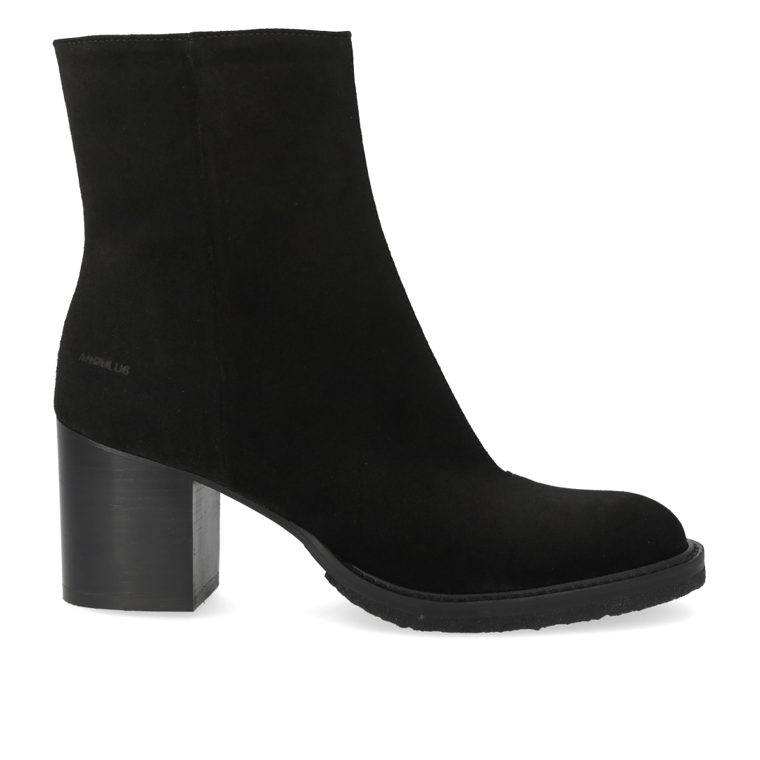 70er-inspirierter Lederstiefel
