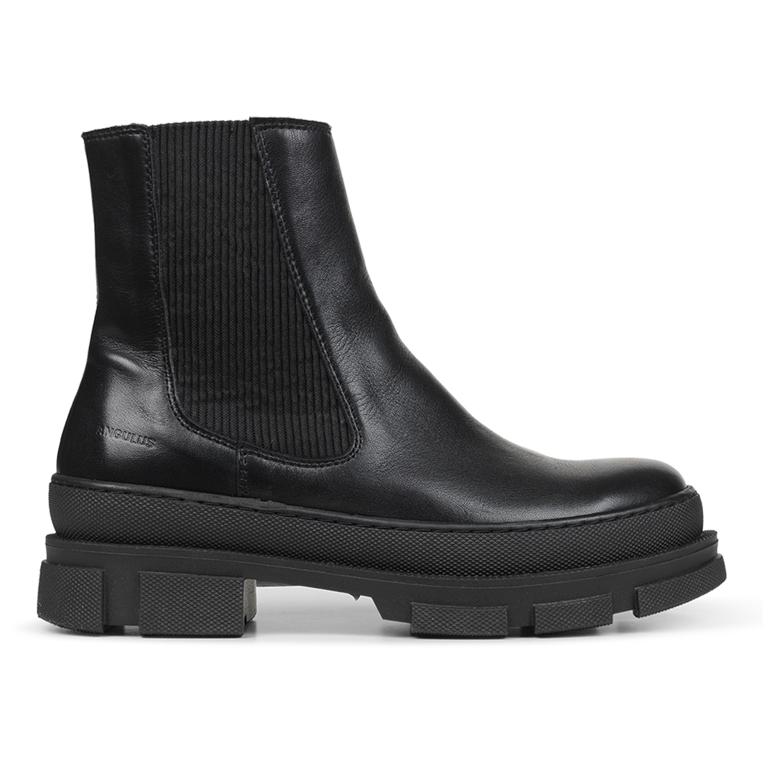 Chelsea-Stiefel mit Wollfutter