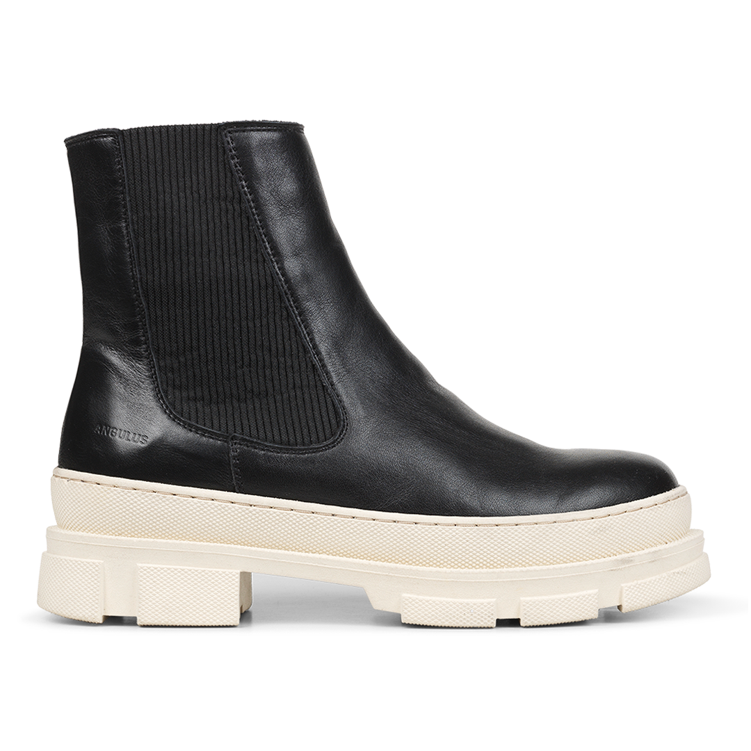 ANGULUS 7722-102 Chelsea Boot mit Wollfutter - BLACK – ANGULUS DE