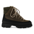 Schnürstiefel mit Wollfutter