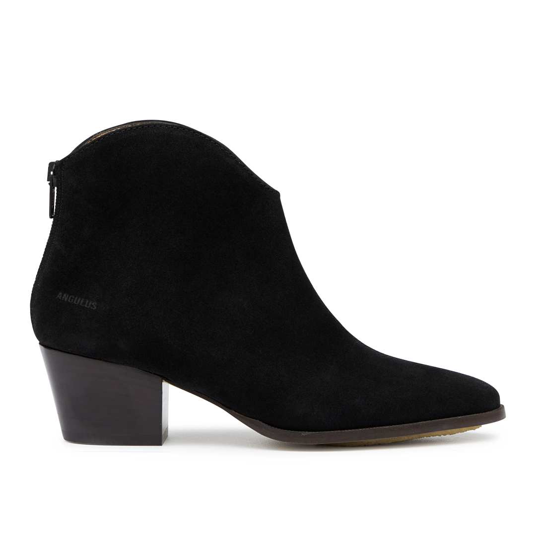 Stiefelette mit Absatz