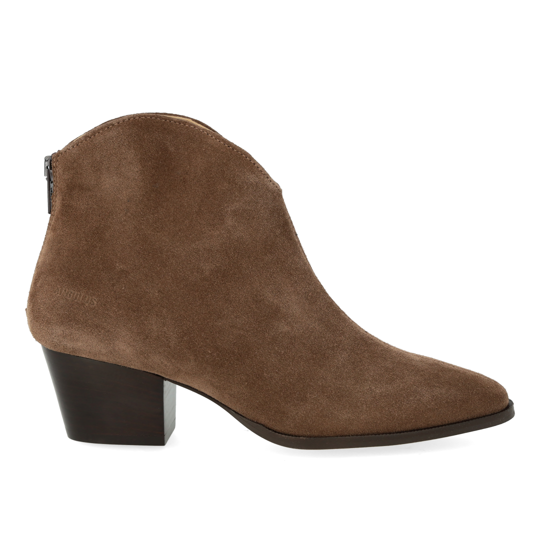 Stiefelette mit Absatz