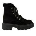 Schnürstiefel mit Wollfutter