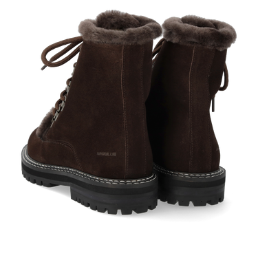 Klobiger Schnürstiefel mit Merinowollfutter