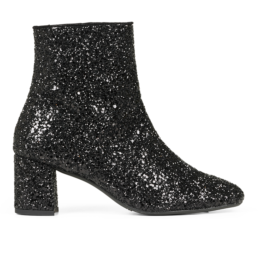 Funkelnde Glitzerstiefel