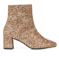 Funkelnder Glitzerstiefel