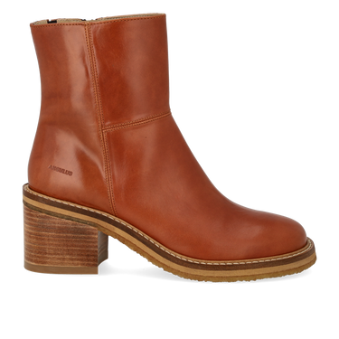 Blockabsatz-Stiefel und Reißverschluss