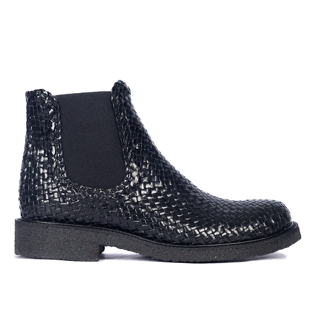 Handgeflochtener Stiefel