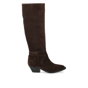 Langschaftstiefel aus Wildleder