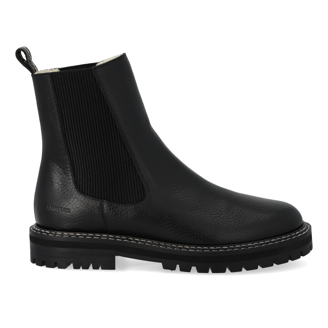 Chelsea-Stiefel mit weichem Merino-Wollfutter
