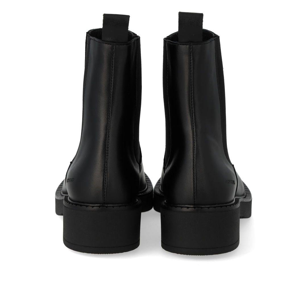 Minimalistische Chelsea-Stiefel mit klobiger Sohle
