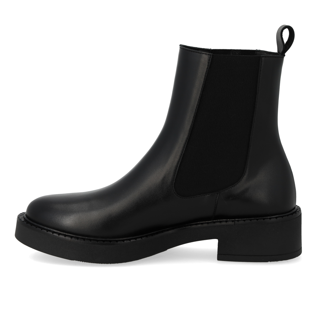 Minimalistische Chelsea-Stiefel mit klobiger Sohle