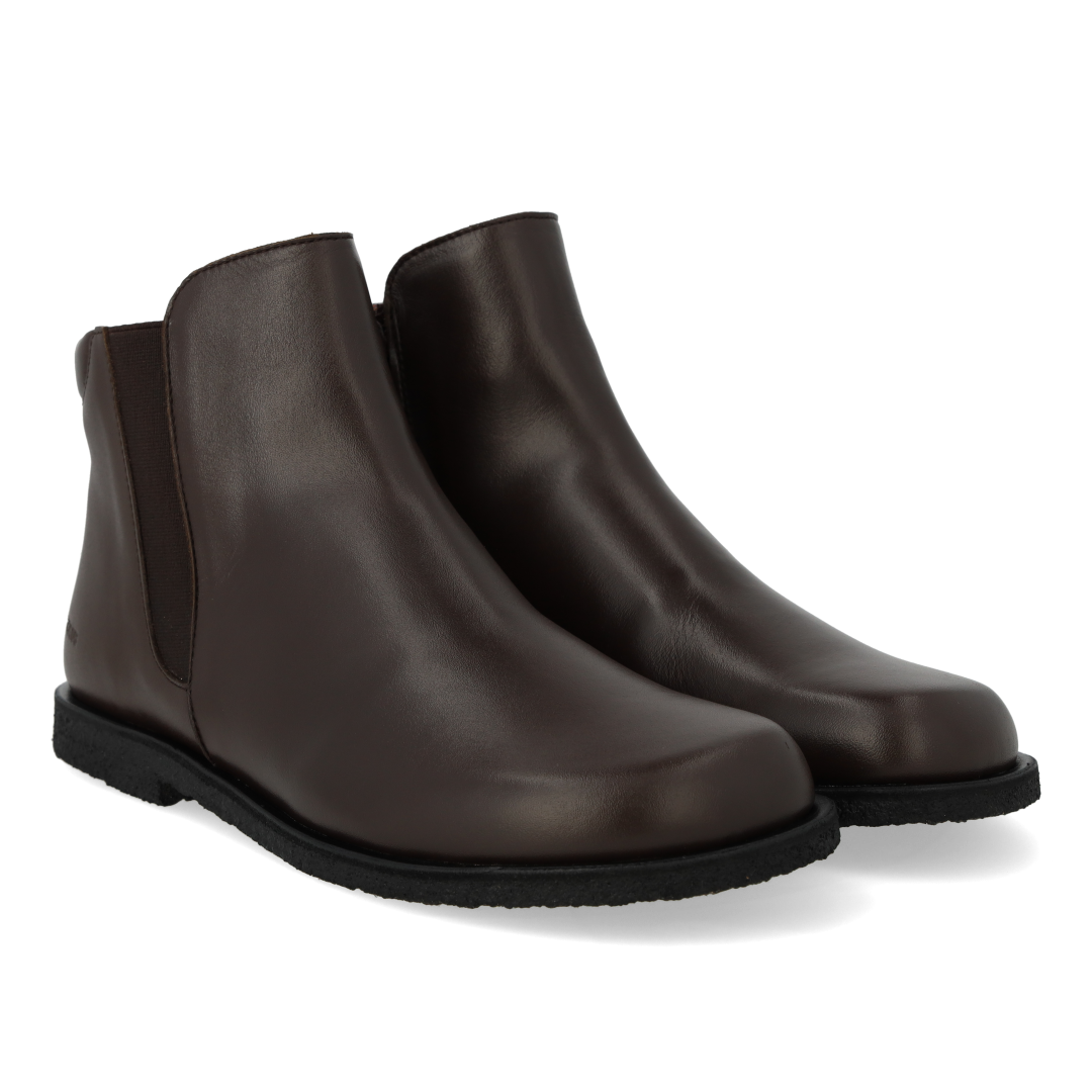 Stiefel mit niedrigem Schaft, Weite Passform