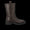 Klobiger Stiefel mit mittelhohem Schaft