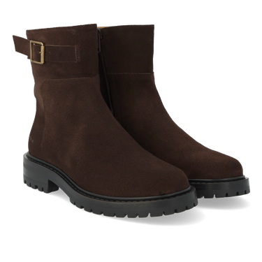 Stiefel mit dekorativer Schnalle