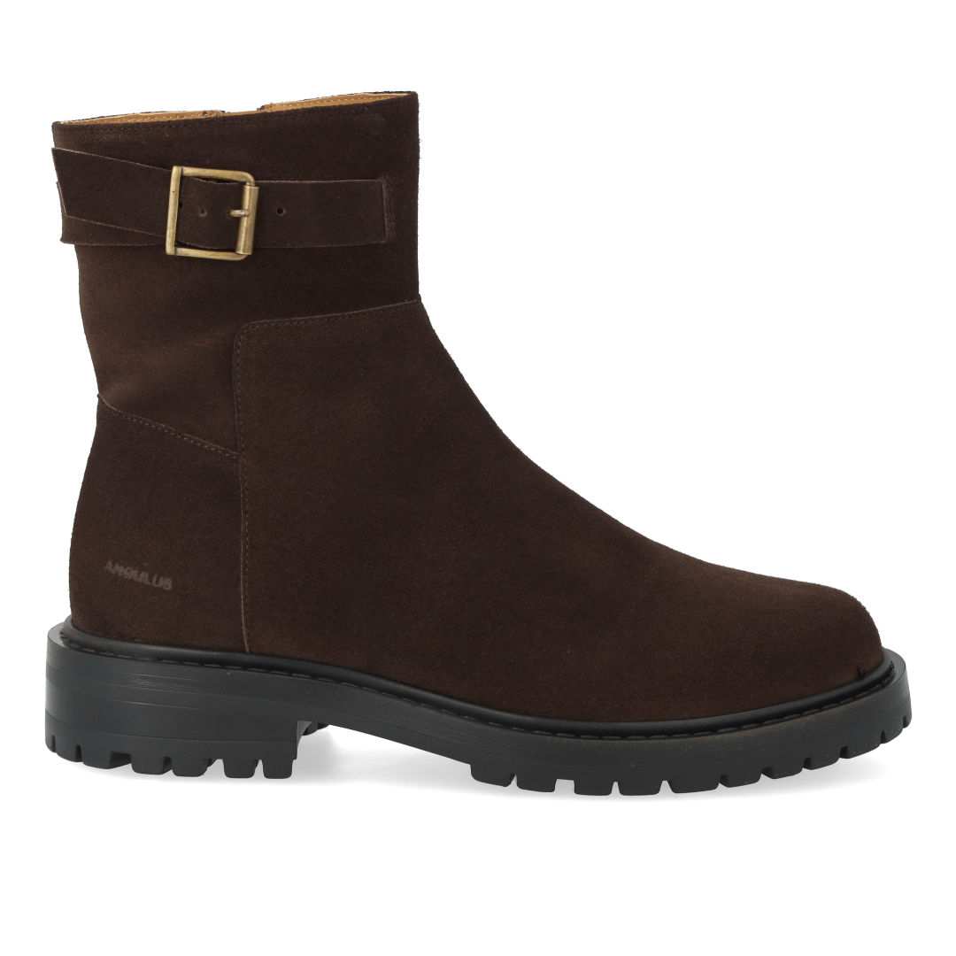 Stiefel mit dekorativem Schnallendetail