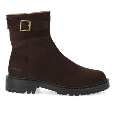 Stiefel mit dekorativer Schnalle